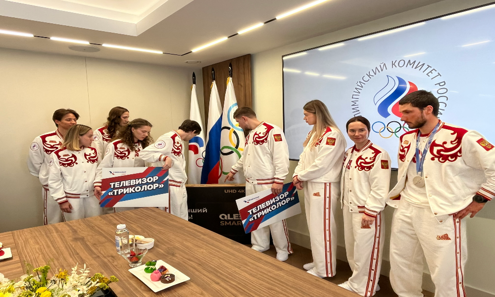«Триколор» поддержал российских олимпийцев и паралимпийцев